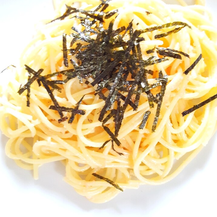 うまい！混ぜるだけ～♪の、たらこスパゲティー☆